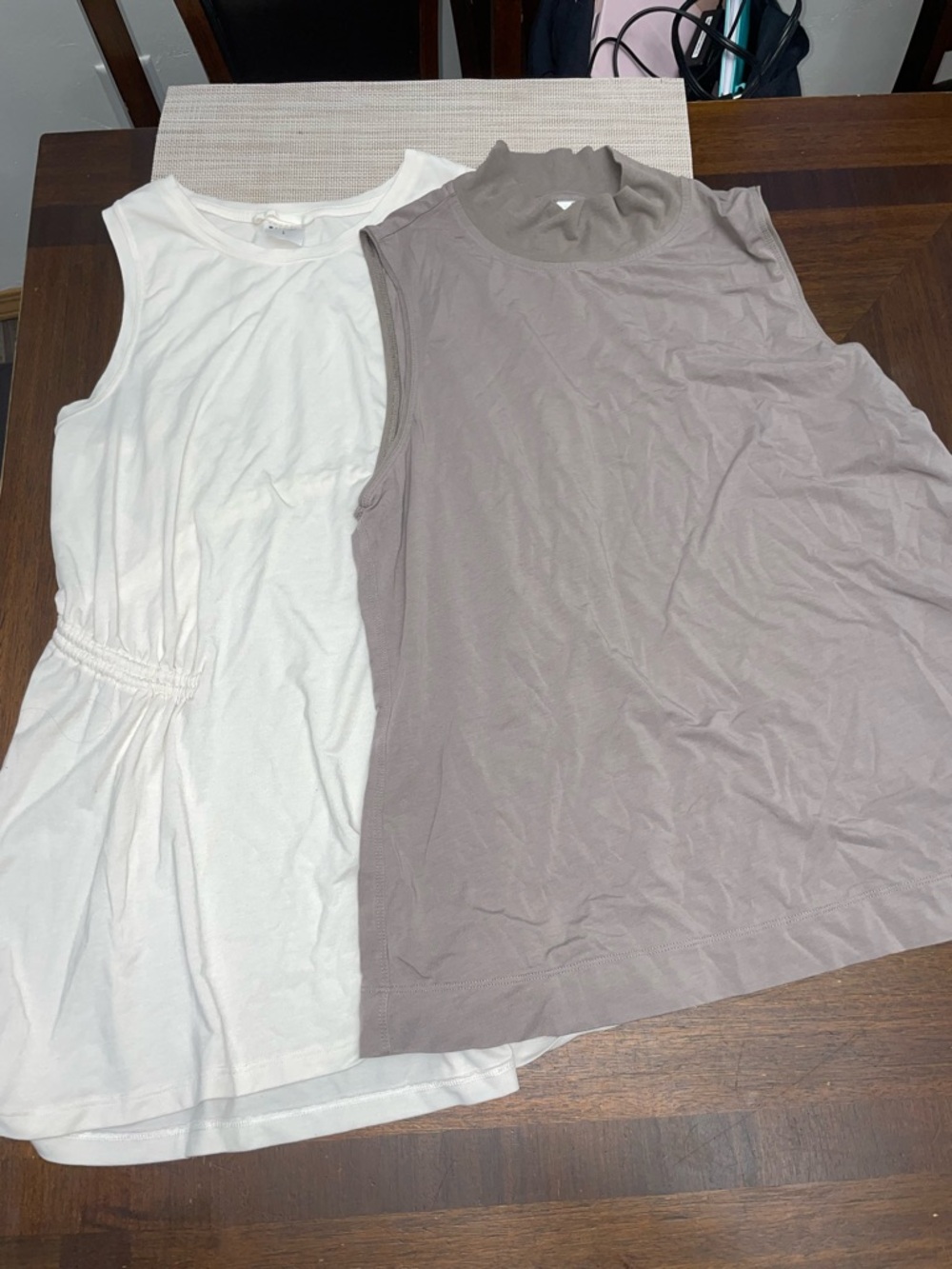 Athleta Women’s Large Top Bundle 3pc Athletic Yoga Workout Tees Tanks” - Picture 2 of 3